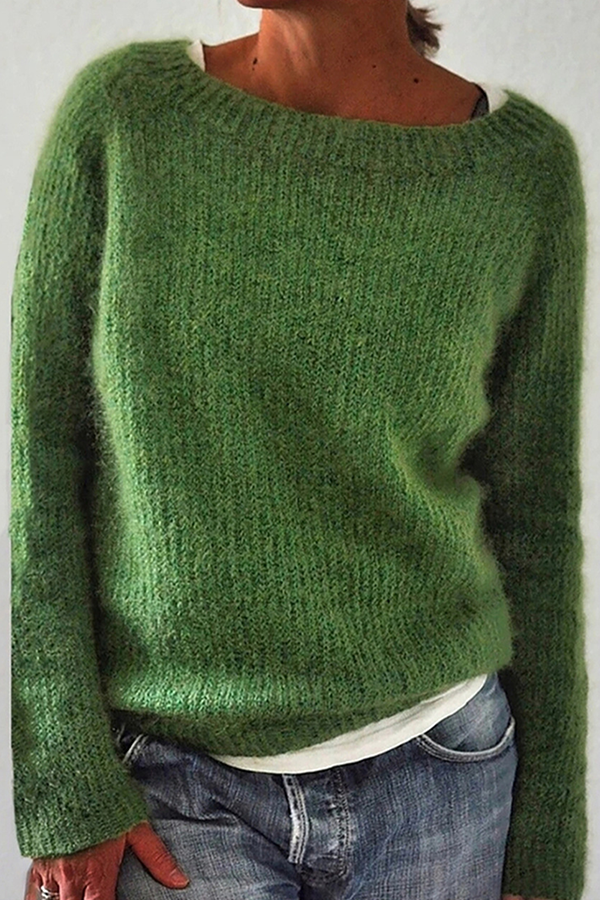 MW | Kuschelig weicher Mohair-Strickpullover