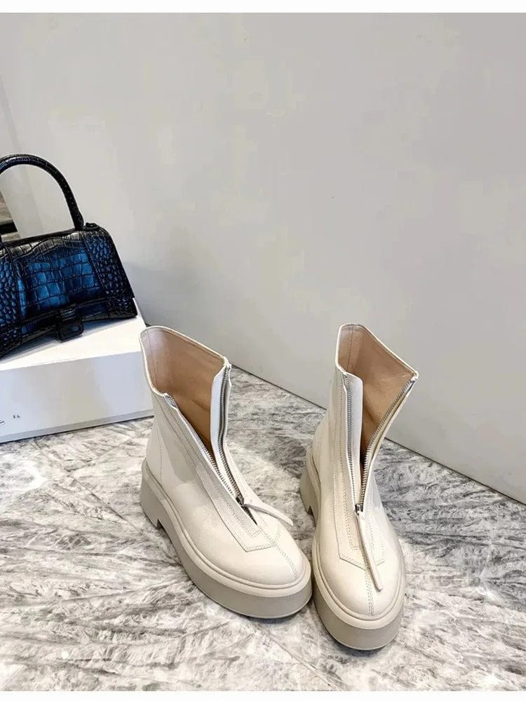 MW | Leder-Stiefeletten