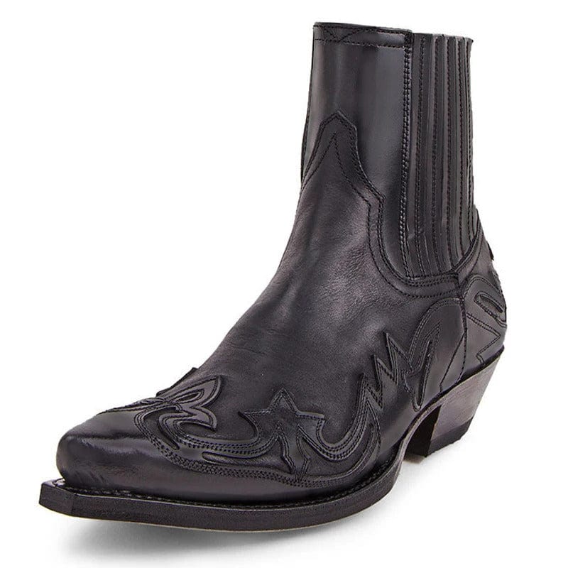 MW | Spitze Schuhe mit Stickerei-Design