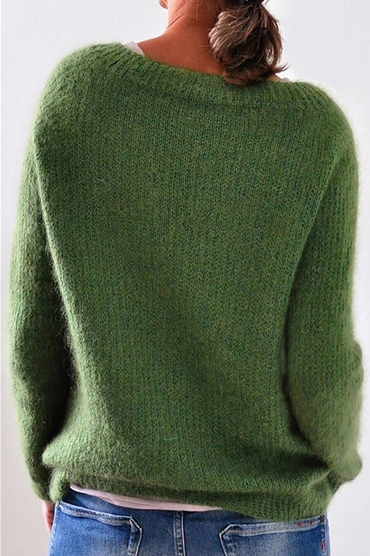 MW | Kuschelig weicher Mohair-Strickpullover