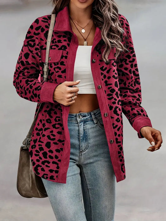 MW | Gewagte und stilvolle Jacke mit Leopardenmuster